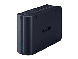 Buffalo Technology LinkStation Mini 500 GB (2 x 250 GB) Compact Shared Network Attached Storage LS-WS500GL/R1 (Black)