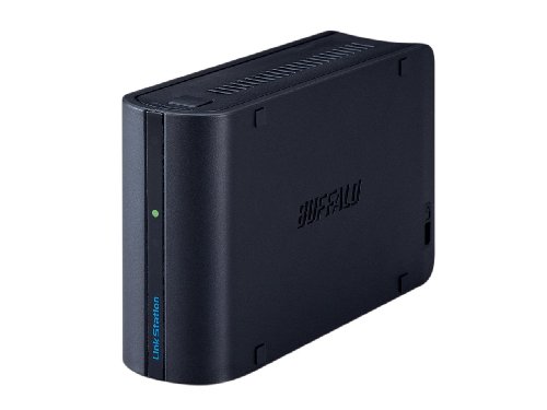 Buffalo Technology LinkStation Mini 500 GB (2 x 250 GB) Compact Shared Network Attached Storage LS-WS500GL/R1 (Black)