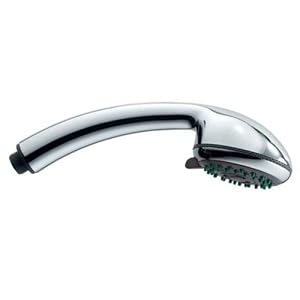 Handbrause mit verstellbarem Strahl, Antikalk Funktion, Chrom
