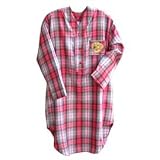 Pink Plaid Golden Retriever