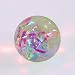 Blinkender Flummi / Gummiball BIG LIGHTNING GLITTER
