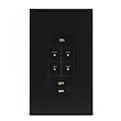 Smarthome 2486DBK6 KeypadLinc INSTEON 6-Button Scene Control Keypad with Dimmer, Black
