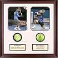 Roger Federer & Novak Djokovic Autographed Memorabilia