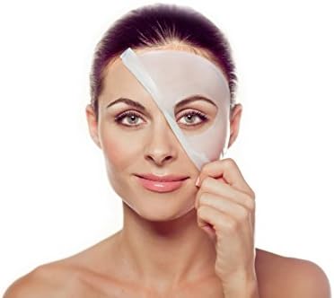 Anti-Aging Collagen Facial Mask- 4-Pack: Beauty and Skin Care-Quick Reduction of Fine Lines, Wrinkles, Age Spots, Minimizes Pores- Premium Spa Quality Natural Moisturizing Facial Beauty Treatment Great for Men and Women- Improves Overall Complexion