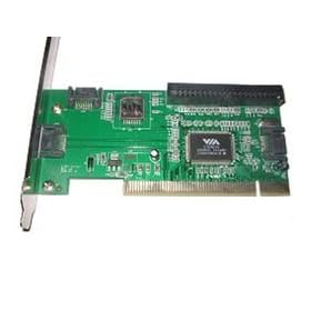 Pixmania - PCI controller card 2 SATA internal ports / 1 SATA external port / 1 ATA IDE port
