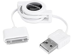 inspiretech iPod iPhone iTouch Retractable Dock to USB Connector