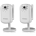 Lorex LNE3003 Wireless Easy Connect Network IP Remote Surveillance Cameras (White)