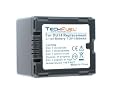 TechFuel® Extended Battery for Panasonic NV-GS500EG-S Camcorder