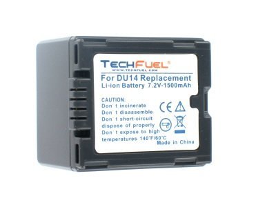 TechFuel® Extended Battery for Panasonic VDR-D220 Camcorder