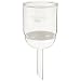 Chemglass CG-1402-27 Glass Buchner Filtering Funnel with Medium Frit, 600mL Capacity, 19mm OD x 100mm Length Stem, 90mm Diameter