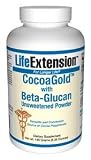 CocoaGold with Beta-Glucan Unsweetened Powder, 180 grams
