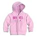 Atlanta Braves Infant Zip Hood by Soft as a Grape - Pink 6 Months