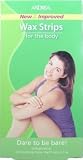 ANDREA New & Improved Wax Strips for the Body (Qty: 20 Applications)