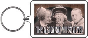 The Three Stooges The Original Wise Guys Lucite Key Chain