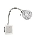 Halogen WandspotFlex, 1-flammig, matt/chrom – Fischer 43821