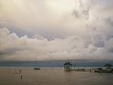 Boats Dock at Cay Caulker at Sunset Photographic Poster Print by Stephen Alvarez, 12x16