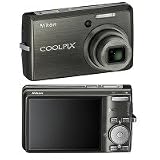 Nikon 10 MP Coolpix S600 Black Digital Camera Model 25594