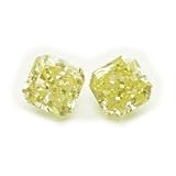 0.91ct Natural Fancy Light Yellow Color Diamond