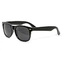 Wayfarer Sunglasses, Black, Mens, Womens, Unisex Black Lens, 100% UV400 Protection, CE marked