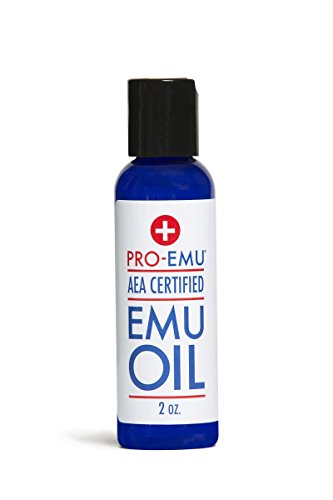 PRO EMU OIL (2 oz) All Natural Emu Oil - AEA Certified - Made In USA - Best All Natural Oil for Face, Skin, Hair and Nails. Excellent for Dry Skin, Burns, Sunburns, Scars, Muscles and Joints