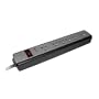 CyberPower 615 6-Outlet Surge Suppressor - 900 Joules 15A EMI/RFI Right-angle