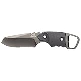 New Gerber Blades Epic Drop Point Sheath Serrated Clam Textured Glass-Filled Nylon Fixed Blade Knife
