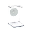 M&Uuml;HLE Transparent Shaving Brush Drip Stand With Adhesive Tape &Oslash;21