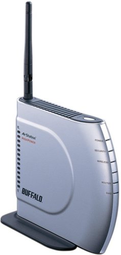 BUFFALO AirStation HighPower 11g&b 無線LAN BroadBandルータ WHR-HP-G