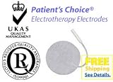 Patients Choice® 2" Round Reusable Clinical Grade TENS Electrodes (4/pack)