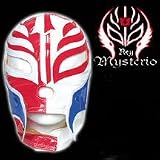 from FTC WWE Rey Mysterio Kid Size Replica Red, White & Blue Mask
