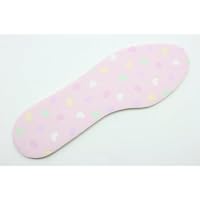 オシャレ中敷 シンプルこだわり柄インソール[CODE:0066059] LPINKハート FREE