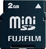 Fujifilm 2GB Mini SD Card includes adaptor for Full size SD