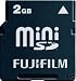 Fujifilm 2GB Mini SD Card includes adaptor for Full size SD