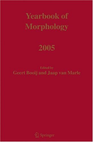 Yearbook of Morphology 2005
