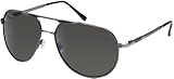 Fossil Men's Sunglasses - Trevor (Color: Antique Silver)
