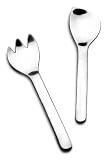 Wilton Armetale 114086 Newport Bistro Salad Server Set 2-pc. by Wilton Armetale