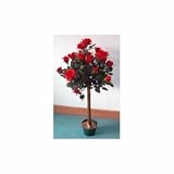 Artificial 3 Foot Rose Tree/ Indoor/ Outdoor/ Decor