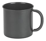 Stansport Black Granite Steel Mug, 14oz Black Granite Steel Mug 14oz