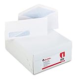Universal Window Envelopes, #10, 4-1/8x9-1/2, White, 500/box, 5 Boxes/carton