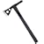 SOG Specialty Knives & Tools F01T Fusion Tactical Tomahawk, Black Hardcased