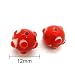 12mm 50pcs Handmade Lampwork beads ceramic glass beads loose beads