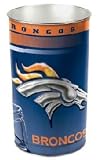 Denver Broncos 15' ' Waste Basket