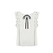 FUNOC® Ladies Summer Loose Casual Chiffon Ruffles Sleeve Vest Shirt Tops Blouse