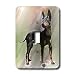 Dogs Manchester Terrier - Manchester Terrier - Light Switch Covers - single toggle sw...