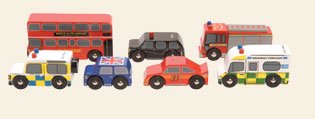 Childrens Toyshop  Toys : Le Toy Van London Car Set