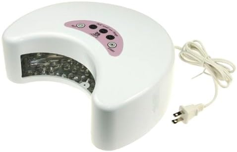 18W LED Nail Light / Lamp / Dryer Lune Crescent Nail Art Curing Gelish Tool Christmas Gift MJ01B (White)