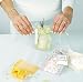 1 Sample Sinamay Mesh Drawstring Pouch - Natural
