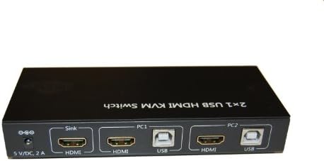Zagall 2x1 USB HDMI KVM Switch