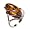 Honey Amber and Sterling Silver Designer Ring, Sizes 5,6,7,8,9,10,11,12
