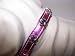 Omni Pet No.6069PWMPK14 Pink Metallic Dog Collar with Paw Prints 14in x 0.5in width